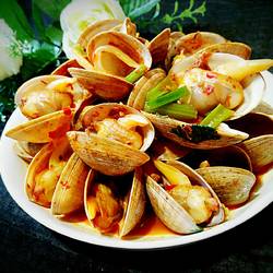 辣炒黄蚬子的做法[图]