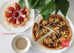 超级美味的虾仁披萨的做法图解7