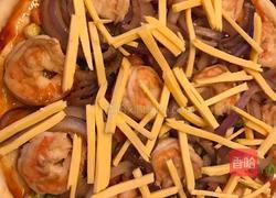 超级美味的虾仁披萨的做法图解5