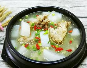 白萝卜脊骨汤[图]