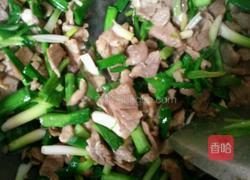 青蒜苗炒肉片的做法图解7