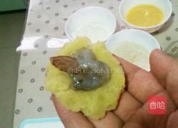土豆泥虾球的做法图解10