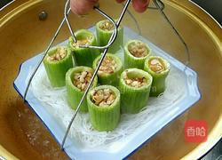 蒜蓉丝瓜蒸粉丝的做法图解12