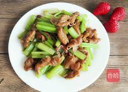 芹菜爆炒肥肠的做法图解11