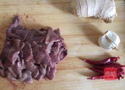 大白菜炒猪肝的做法图解2
