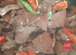 辣炒猪血的做法图解4