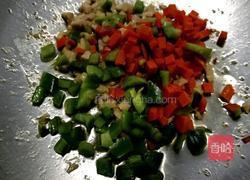 肉丁拌豆腐的做法图解4