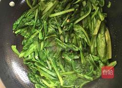 豆豉鲮鱼油麦菜的做法图解5