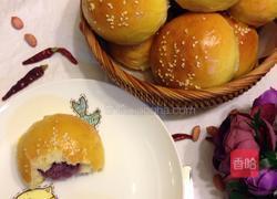 香芋奶香包的做法图解13