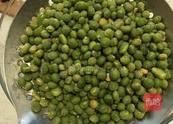 葱香酥青豆的做法图解3