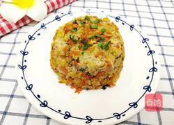 胡萝卜鸡蛋炒饭的做法图解11