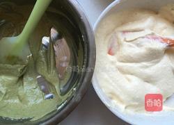 抹茶斑马纹蛋糕(六寸)的做法图解11