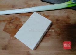 大葱烧豆腐的做法图解1