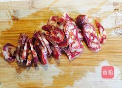 腊肉炒卷心菜的做法图解3