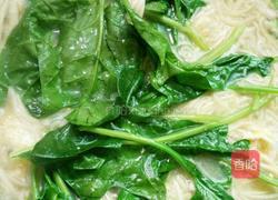 菠菜鸡蛋面的做法图解9
