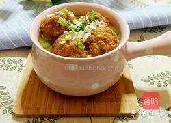 红烧糯米肉圆的做法图解11