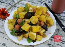 椒盐炒馒头的做法图解5