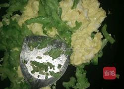 凉瓜炒蛋的做法图解3