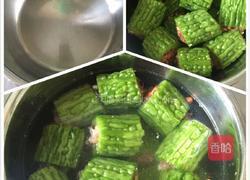 客家酿苦瓜的做法图解18