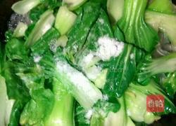 粉皮焖油菜的做法图解8