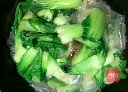 粉皮焖油菜的做法图解9