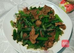 香芹炒肉片的做法图解7