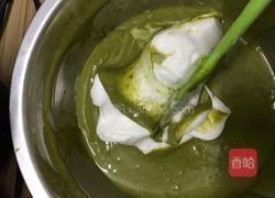 抹茶戚风蛋糕8寸的做法图解12