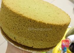 抹茶戚风蛋糕8寸的做法图解18