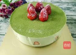 抹茶芝士蛋糕(减糖版)的做法图解19