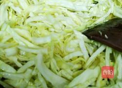 清炒甘蓝的做法图解5