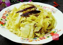 清炒甘蓝的做法图解9