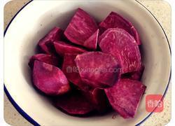 紫薯山药泥的做法图解3