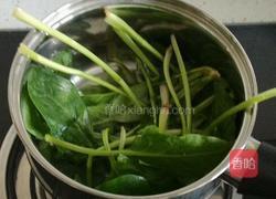麻酱拨清菠的做法图解2