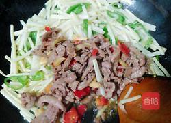 清笋牛肉丝的做法图解5