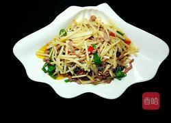 清笋牛肉丝的做法图解7