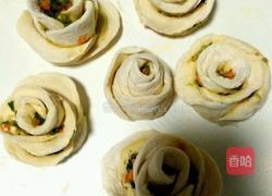 玫瑰花卷的做法图解5