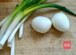 小葱拌鸡蛋的做法图解1