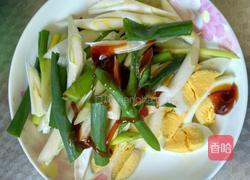 小葱拌鸡蛋的做法图解4