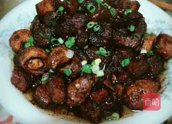 琥珀鹌鹑蛋红烧肉的做法图解4