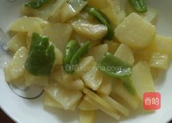 青椒炒土豆片的做法图解7