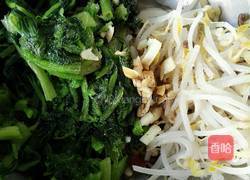 凉拌菠菜豆芽的做法图解5