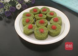 菠菜汁卷饼的做法图解7