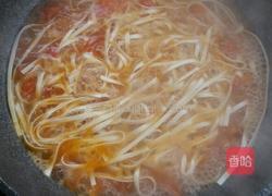 西红柿面条的做法图解5