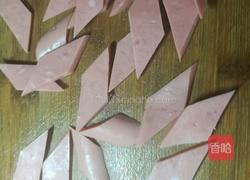 双椒火腿炒蛋的做法图解3