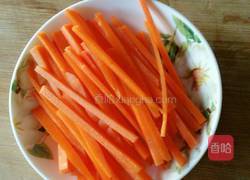 胡萝卜炒鸡蛋的做法图解2