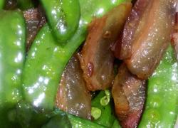 荷兰豆炒腊肉