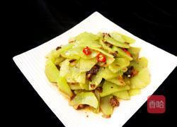 肉末炒莴笋的做法图解9