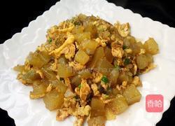 鸡蛋炒凉粉的做法图解9