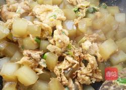 鸡蛋炒凉粉的做法图解8