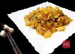 鸡蛋炒凉粉的做法图解10